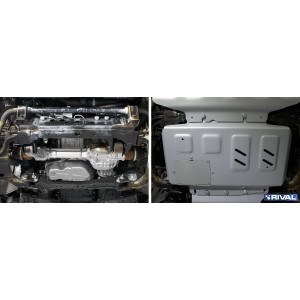 Navara D23 2015+ et D40 Blindage moteur  6mm 2333.4165.2.6