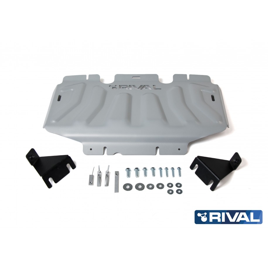 Navara D23 et D40 2005+ Blindage radiateur 6mm RIVAL 2333.4164.2.6