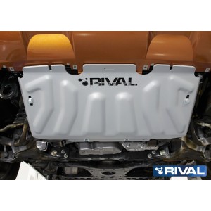 Navara D23 et D40 2005+ Blindage radiateur 6mm RIVAL 2333.4164.2.6