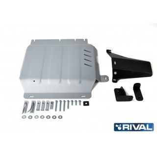 Navara D23  Blindage boite de transfert 6mm RIVAL  2333.4173.1.6