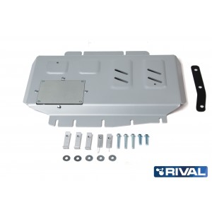 Kit de 4 blindages Renault Alaskan en alu 6mm RIVAL 23333.4164.1.6