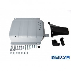 Kit de 4 blindages Renault Alaskan en alu 6mm RIVAL 23333.4164.1.6