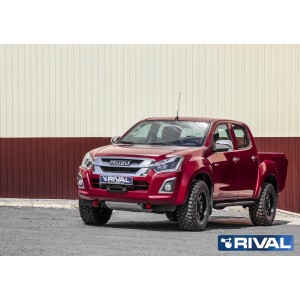 Isuzu D-MAX après 2017 Platine de treuil RIVAL 2L.9101.1