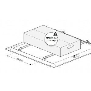 Barres transversales Mountain Top pour rideau coulissant L200