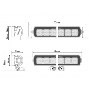 BARRE LED LAZER T16-EVOLUTION