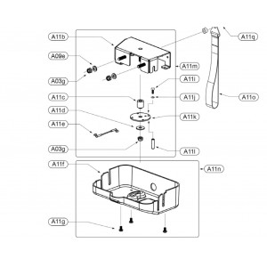 Bloc serrure mountain top pour couvre benne alu