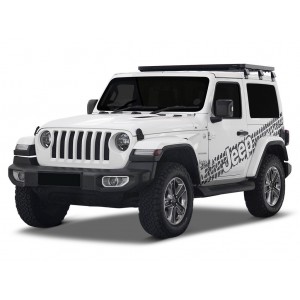 Kit de 1/2 galerie Slimline II pour Jeep Wrangler JL 2 portes (2018-jusqu’à présent) - de Front Runner KRJW026T