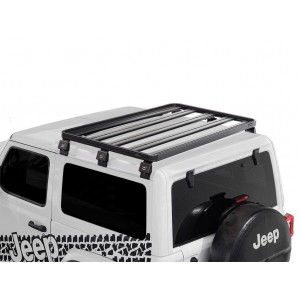 Kit de 1/2 galerie Slimline II pour une Jeep Wrangler JL 2 Portes (2018 - jusqu’à présent) - de Front Runner KRJW033T