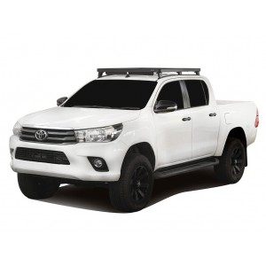 Kit de galerie Slimline II pour une Toyota Hilux Revo DC (2016 - jusqu’à présent) / Rails et Pieds - de Front Runner KRTH020