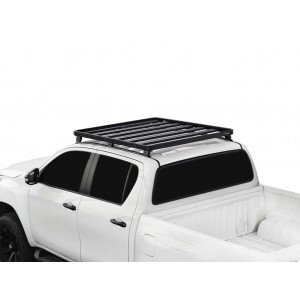 Kit de galerie Slimline II pour une Toyota Hilux Revo DC (2016 - jusqu’à présent) / Rails et Pieds - de Front Runner KRTH020