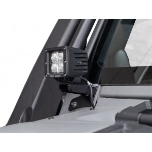 Support de phares sur pare-brise pour une Jeep Wrangler JK/JKU - de Front Runner RRAC014