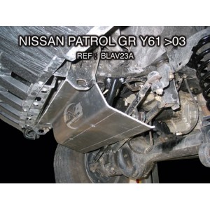 Nissan GR Y61 après 2003 Blindage avant