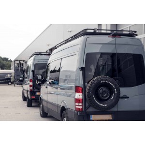 porte roue dutch van parts pour sprinter W906 et Volkswagen Crafter