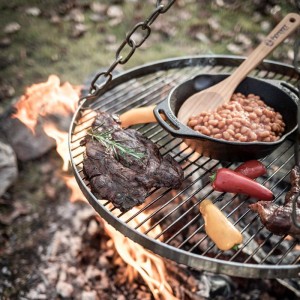 Grille de cuisson ronde pour trépied Petromax H-GRATE50