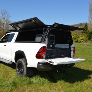 Hard Top aluminium ROCKALU Toyota Hilux Simple Cab  CANTOY002