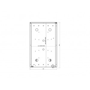 Glissière de chargement/réfrigérateur 95L à 100L