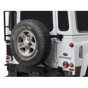 Porte roue de secours pour un Land Rover Defender 90/110 (1983-2016) Station Wagen - Front Runner