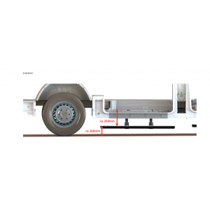 Marchepied latéral électrique pour Ford Transit