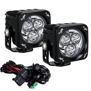 Kit de projecteur Vision X 3" Carré CG2 à LED multiple