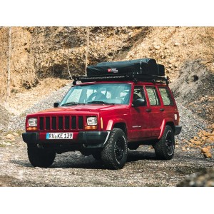 Kit de galerie Slimline II pour une Jeep Cherokee Sport XJ / Haut.