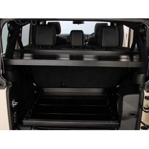 Galerie intérieure pour une Jeep Wrangler JKU 4 portes.