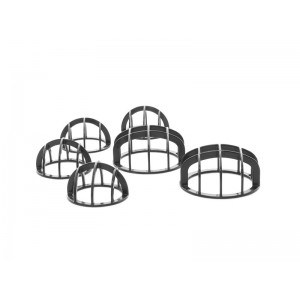 Grilles de protection de feux arrière pour un Land Rover Defender (2007-2016)