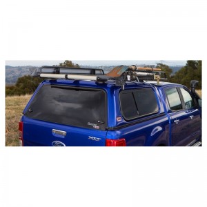 Ford Ranger 2009 2011-Hardtop Classic extra cab texturé Haut vitres D + G couliss.