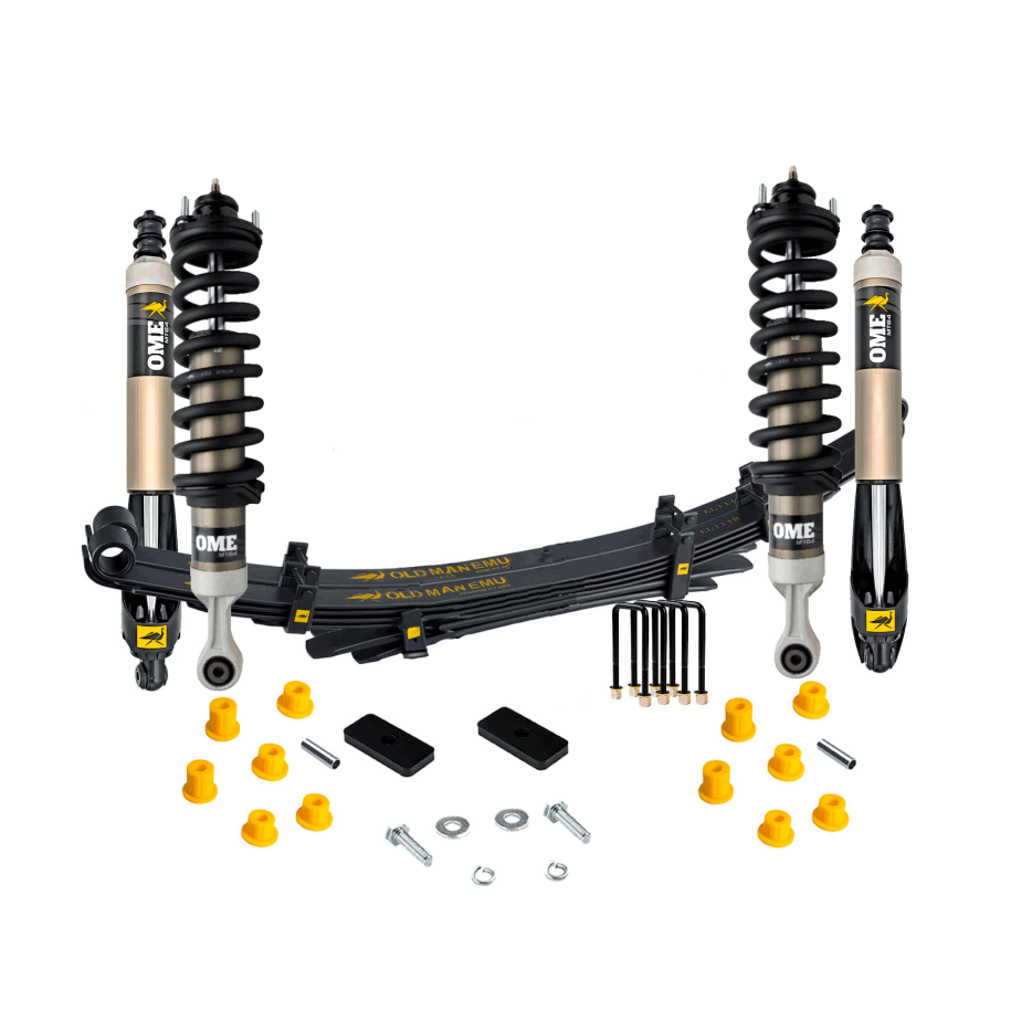 Ford Ranger PX IV 2022-Kit Suspension complet OME MT64 Rehausse AVANT 40mm - ARRIERE 40mm (+600 kg) - Ford Ranger 2022+