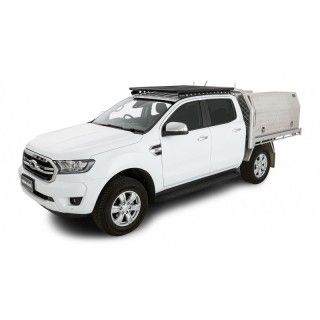 Ford Ranger Raptor 2018 2022-Kit galerie de toit plateforme Pioneer Rhino-rack 1528 x 1236mm (système backbone) RFRB1+52100