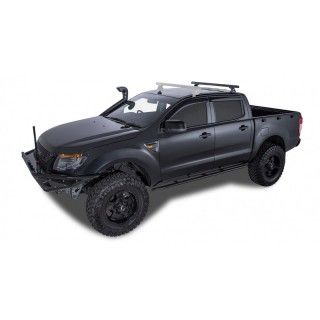 Ford Ranger PX III 2019 2022-Kit x1 barre de toit 1250 mm Heavy Duty Rhino-rack (sur rails de toit) RLT600+RB1250