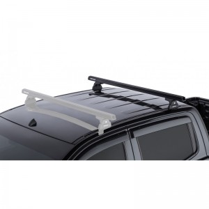 Ford Ranger PX III 2019 2022-Kit x1 barre de toit 1250 mm Heavy Duty Rhino-rack (sur rails de toit) RLT600+RB1250