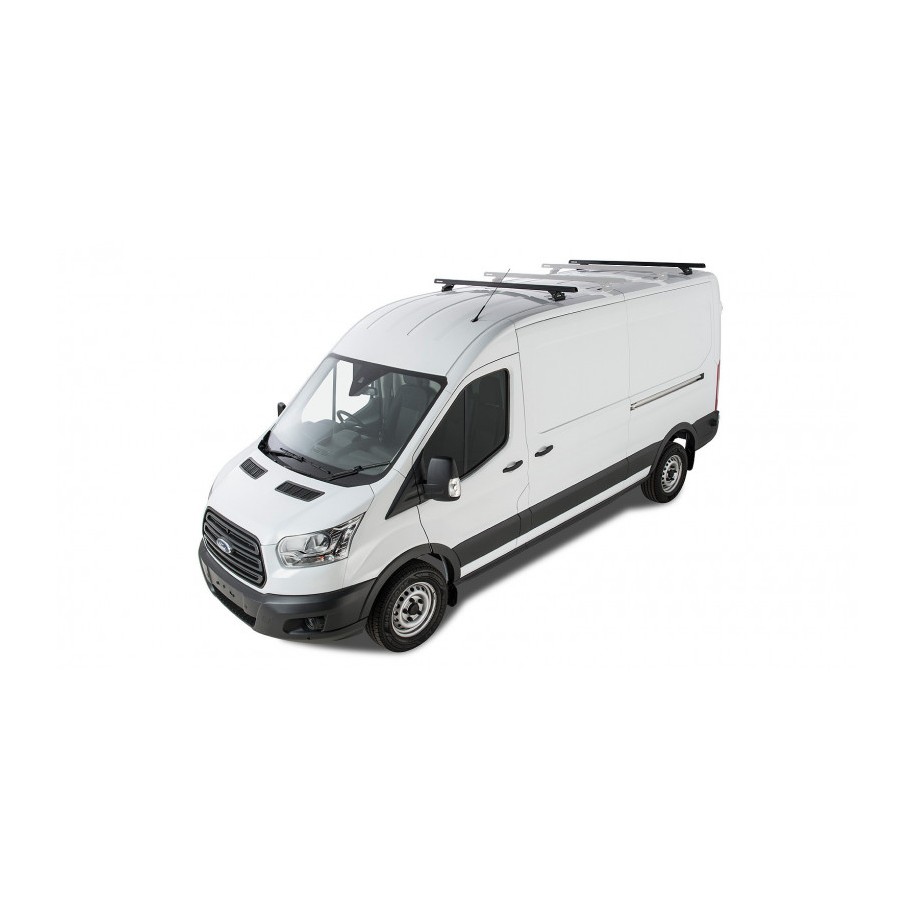 Ford Transit 2014-Heavy Duty RLTP Noir 2 barres de toit