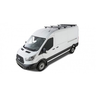 Ford Transit 2014-Heavy Duty RLTP Noir 4 barres de toit