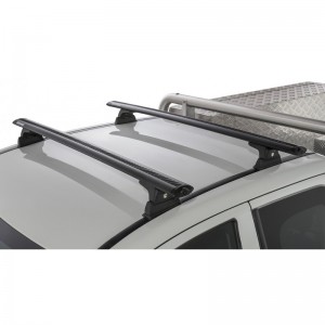 Mitsubishi L200 2016 2018-Kit x2 barres de toit 1260mm Vortex Rhino-rack (sur ancrage d'origine) - Mitsubishi Triton 2015+