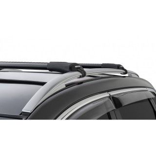 Mitsubishi Outlander 2006 2012-Kit x2 barres de toit Stealthbar Rhino-rack (sur barres d'origine)