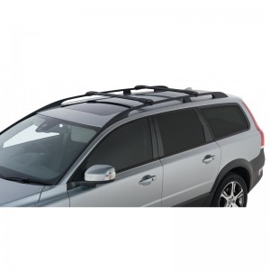 Mitsubishi Outlander 2006 2012-Kit x2 barres de toit Stealthbar Rhino-rack (sur barres d'origine)