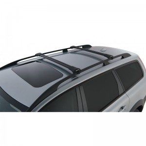 Mitsubishi Outlander 2006 2012-Kit x2 barres de toit Stealthbar Rhino-rack (sur barres d'origine)