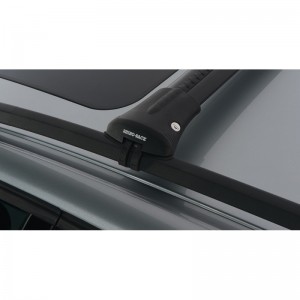 Mitsubishi Outlander 2006 2012-Kit x2 barres de toit Stealthbar Rhino-rack (sur barres d'origine)