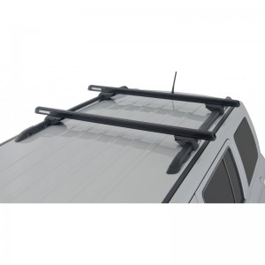 Mitsubishi Pajero 3 2000 2007-Kit x2 barres de toit 1250mm Heavy Duty Rhino-rack (sur barres d'origine)