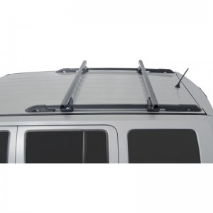 Mitsubishi Pajero 3 2000 2007-Kit x2 barres de toit 1250mm Heavy Duty Rhino-rack (sur barres d'origine)