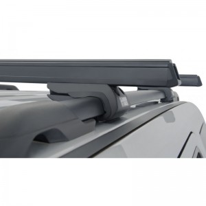 Mitsubishi Pajero 3 2000 2007-Kit x2 barres de toit 1250mm Heavy Duty Rhino-rack (sur barres d'origine)