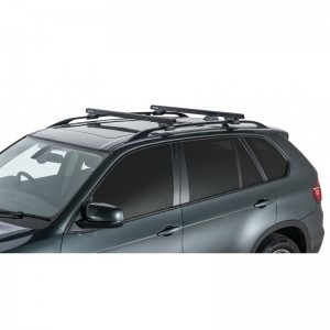 Mitsubishi Pajero 3 2000 2007-Kit x2 barres de toit 1250mm Heavy Duty Rhino-rack (sur barres d'origine)