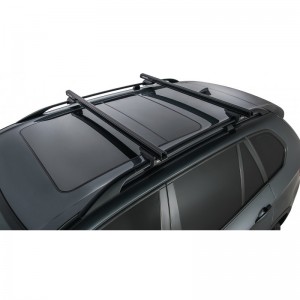 Mitsubishi Pajero 3 2000 2007-Kit x2 barres de toit 1250mm Heavy Duty Rhino-rack (sur barres d'origine)