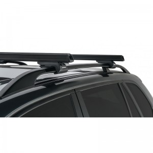 Mitsubishi Pajero 3 2000 2007-Kit x2 barres de toit 1250mm Heavy Duty Rhino-rack (sur barres d'origine)