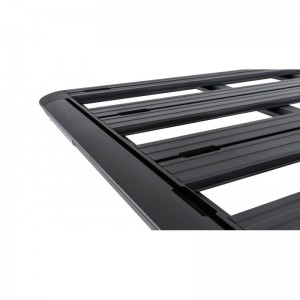 Nissan Navara D40 2005 2015-Kit galerie de toit plateforme Pioneer Rhino-rack 1528 x 1376mm avec rails de toit