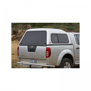 Nissan Navara NP300 2008 2014-Hardtop Classic extra cab texturé Haut vitres D + G couliss.