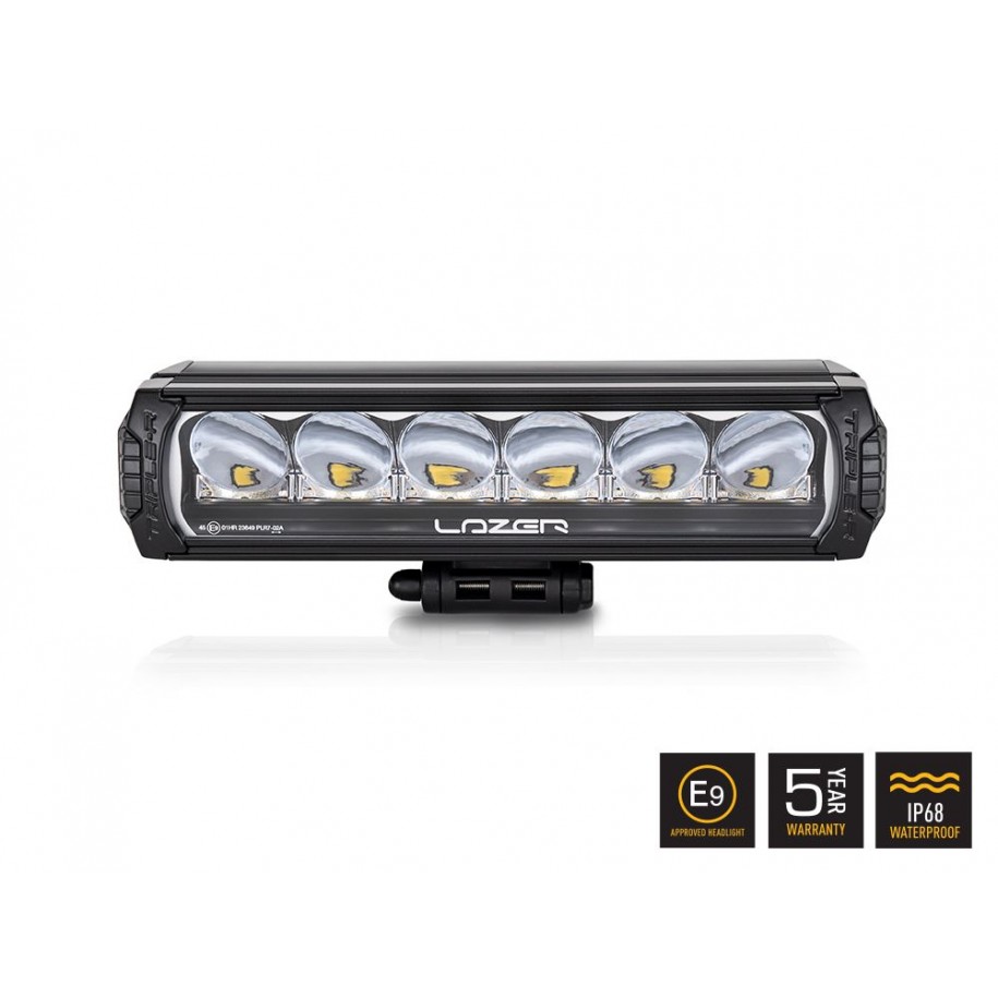 Phare led TRIPLE-R 6 (850) noir LAZER