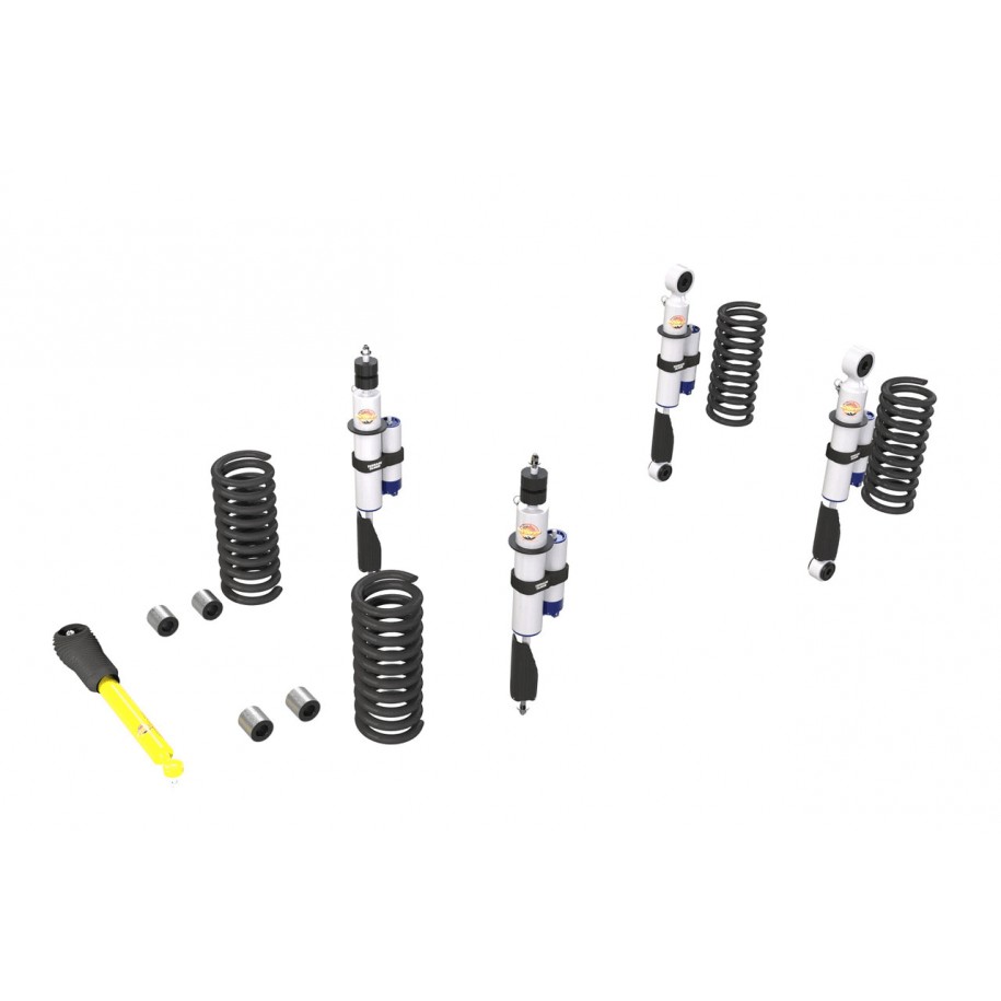 Land Cruiser 105 series Kit suspension Terrain Tamer Amortisseurs Bonbonnes séparées