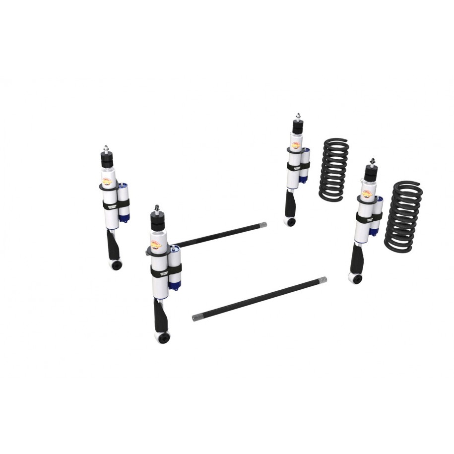 Land Cruiser 100 series Kit suspension Terrain Tamer Amortisseurs Bonbonnes séparées