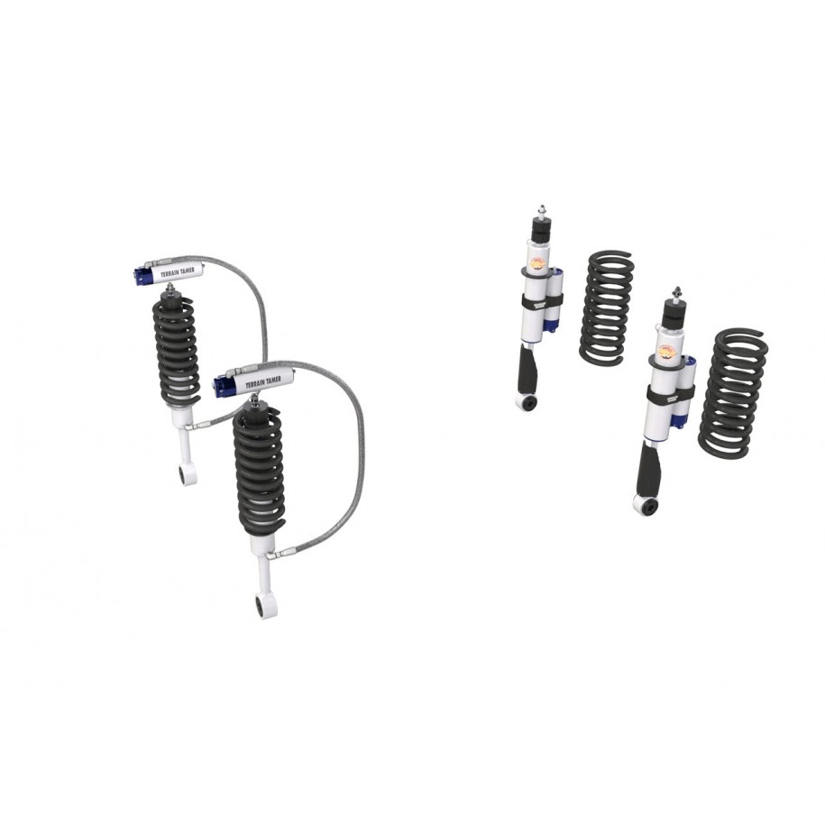 Land Cruiser VDJ200 Kit suspension Terrain Tamer Amortisseurs Bonbonnes séparées